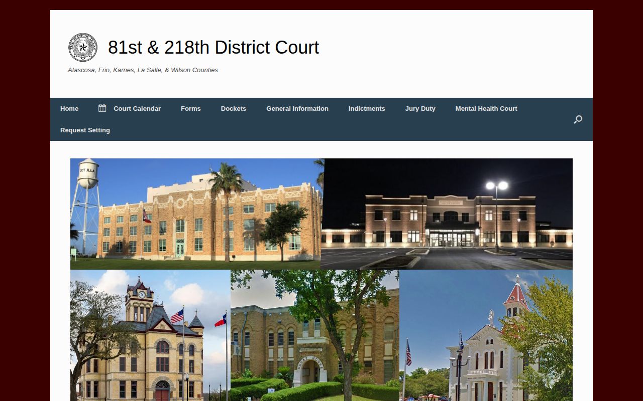 Frio County released inmate district court docket