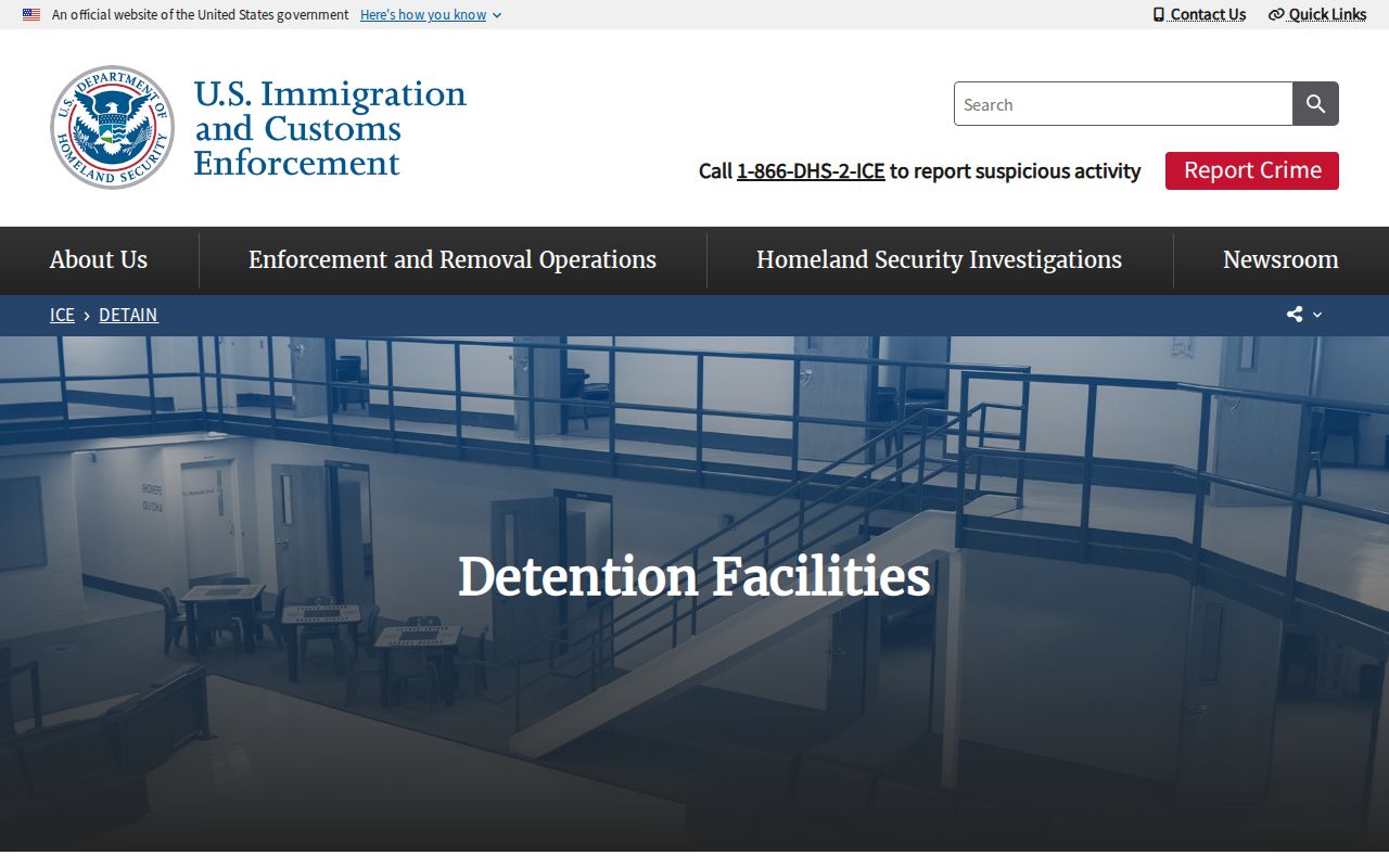 South Texas ICE Processing Center release lookup directory